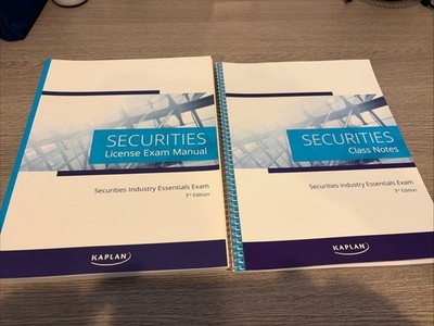 Kaplan Securities Industry Essentials (SIE) License Exam Manual, 3rd Edition