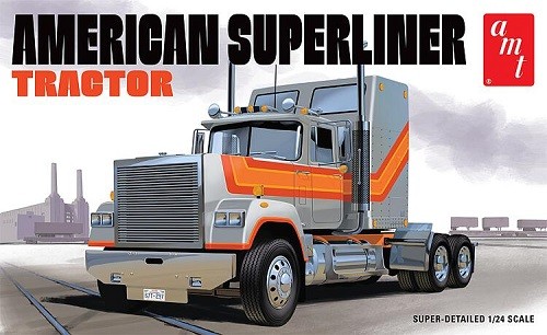 Amt/Mpc Amt1235/08 - 1/24 American Superliner Semi Tractor - New