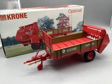 Landwirtschaft Traktor 1:16 Universal Hobbies Krone Optimat Anhänger KR2000 OVP