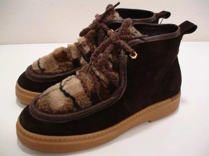 BOTAS CHUKKA Cole Haan Summit talla 8,5B gamuza chocolate para mujer BOTINES W26326 *NUEVAS Foto 2 de 4