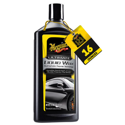 4 PACK Meguiar's Ultimate Liquid Wax Long-Lasting Easy to Use Synthetic Wax, G21