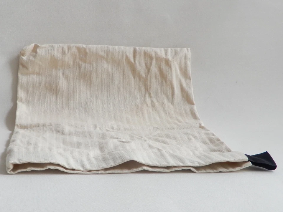 Mulberry Medium Dustbag New Style Stripes Cream & Black Drawstring - Image 4 of 4