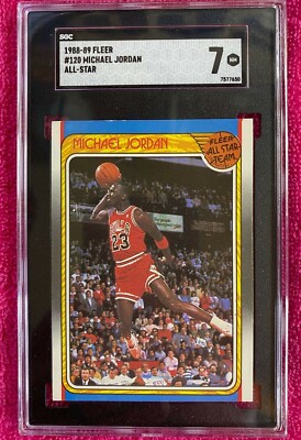 MICHAEL JORDAN 1988-99 FLEER ALL STAR SGC 7 | eBay