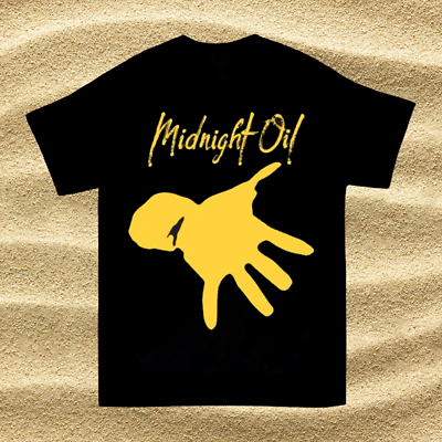 Collection Midnight Oil Band Cotton Black S-2345XL Men T-shirt | eBay