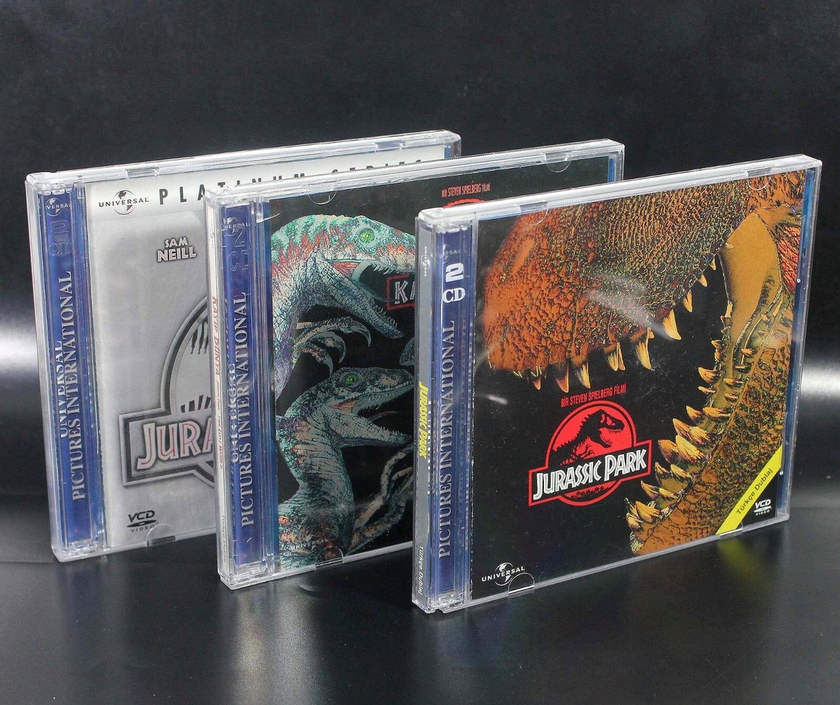 VCD Jurassic Park Trilogy 1993 Turkish DUB Video CD | eBay