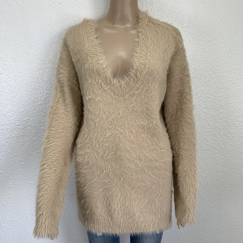 Jessica Simpson tan fuzzy Medium 