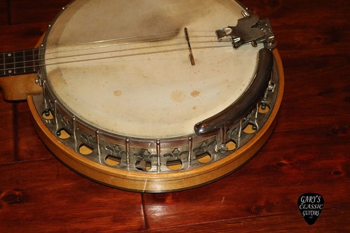 Circa 1930 Paramount "Junior" Tenor Banjo - Picture 10 of 15