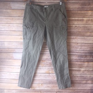 New-York-amp-Company-Women-s-Stretch-Skinny-Leg-Cargo-Casual-Pant-Size-8-Olive-EUC