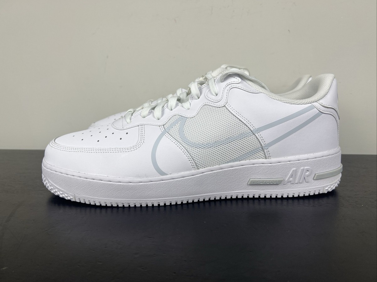 nike react live white pure platinum