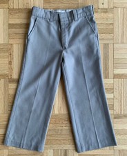 Kids Vintage Pants Sears 70s Perma Prest Gray Size 5 Reg Made in USA