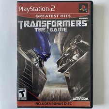 Transformers: The Game (Sony PlayStation 2 PS2, 2007) CIB Complete Tested