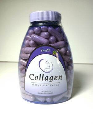Sanar Naturals Collagen Anti Wrinkle Formula Capsules - 120 Count