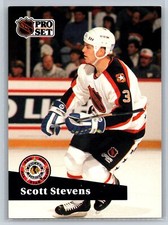 1991-92 Pro Set French #292 Scott Stevens