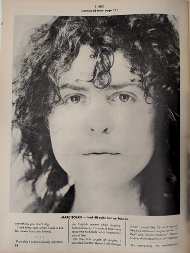 Hit Parader Magazine August 1972 T.Rex, The Doors, CSN&Y, Don McLean, Guess Who - Picture 6 of 13