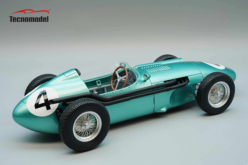 Tecnomodel - 1:18 Aston Martin DBR4 1959 Silverstone International Trophy #4 ... - Image 2 of 3