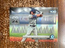 Spencer Jones, Chrome-Bowman Scouts' Top 100 #BTP-52 - 2024 Bowman