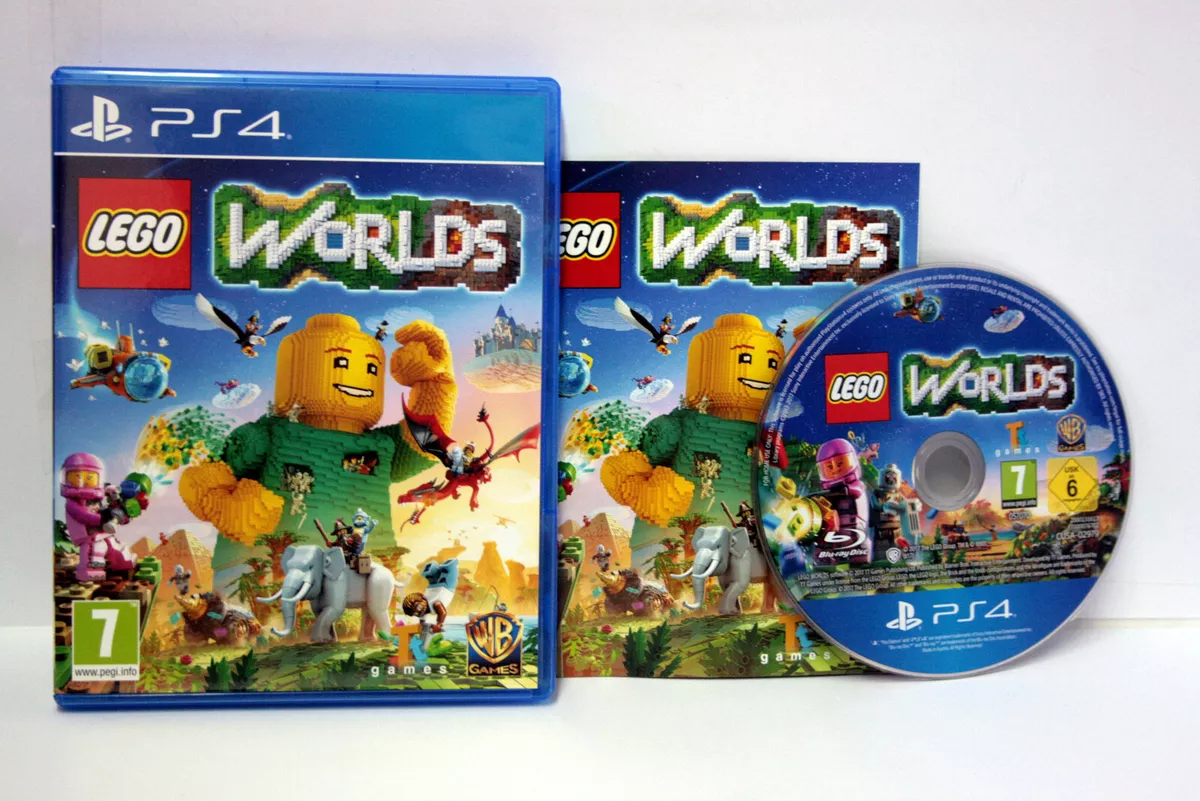 LEGO WORLDS GIOCO PS4 USATO OTTIMO STATO ITALIANO PLAYSTATION 4 SONY GB3  66378