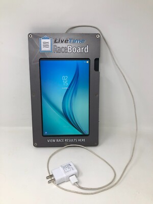 LiveTime RaceBoard Galaxy TAB E Tablet Bundle W/Screen Protector&Mountable Case