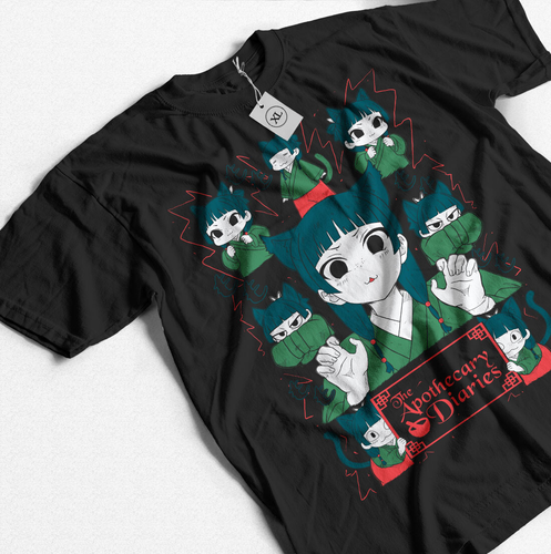 Maomao The Apothecary Diaries Essential T-Shirt Anime schwarz Shirt alle Größen - Bild 1 von 2