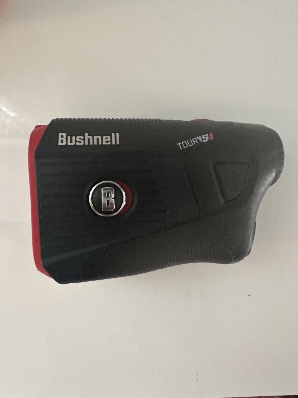 Gently Used. Bushnell Golf Tour V5 Rangefinder Black/Red (201911