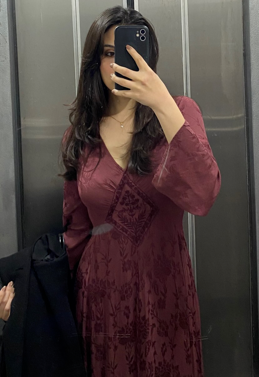 Zara Embroidered Jacquard Dress ZW Collection Burgundy Size XS S M 7521/270  New | eBay