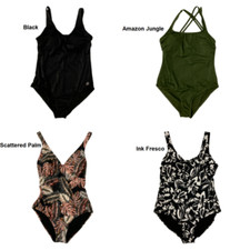 NWT Women's Ink Fresco HURLEY One Piece Swimsuit Size XLarge