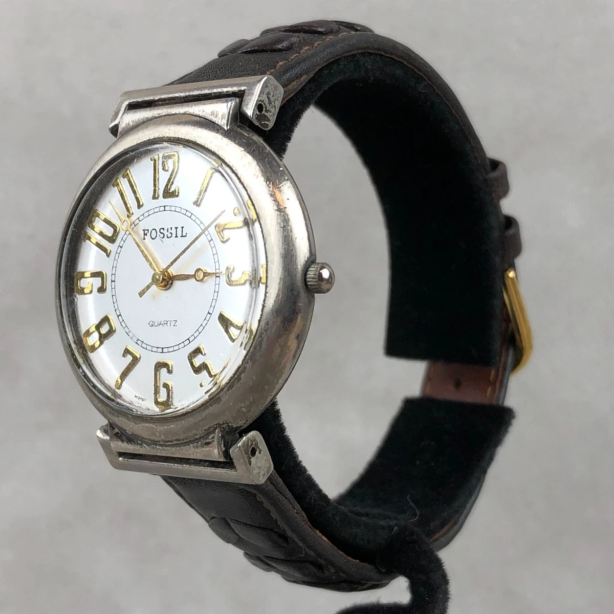 Womens fossil watch with military time cheap
