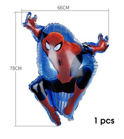Spiderman Folienballon + Zahl Superheld Jungen Kinder Geburtstag Party Deko - Bild 5 von 21
