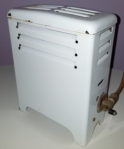 Details About Vintage Porcelain Enamel Gas Heater Bathroom Bedroom Martin Stamping Stove