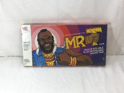 1983 Vintage Milton Bradley Mr T Board Game Tv Series / A-Team Boxed Sealed NEW