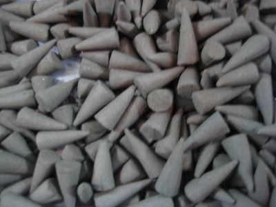 100 Black Coconut Fragrance Incense Cones Triple Scent Long Burning