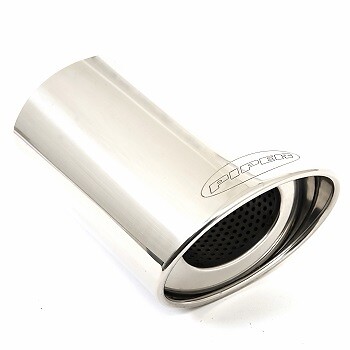 Piper Exhaust Sys 1 Silencer 6x4" Oval for Seat Ibiza Mk3 6L 1.8 T Cupra 150 - Afbeelding 1 van 1