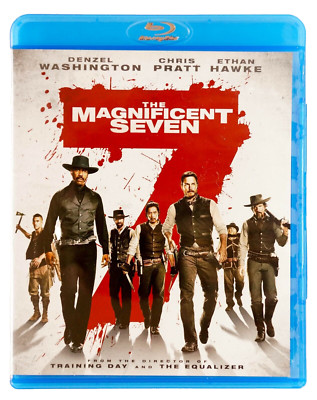 The Magnificent Seven Blu-Ray Disc, Denzel Washington, Chris Pratt