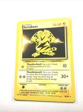 ELECTABUZZ - 20/102 - Base Set - Pokemon Card - MP on eBay