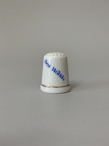 Sea World thimble, Shamu thimble, souvenir thimble, keepsake thimble, EUC - Picture 3 of 6