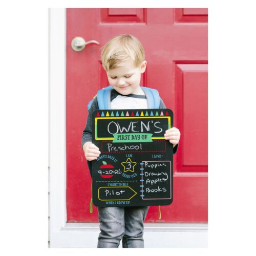 First & LastDay of School Chalk Board 2-Pack, Pearhead - Picture 5 of 9