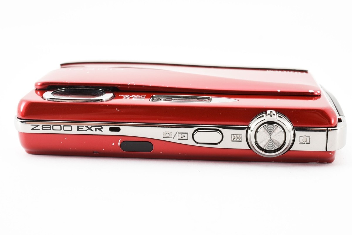 Fujifilm FinePix Z800EXR 12.0MP Digital Camera Red [Exc] From