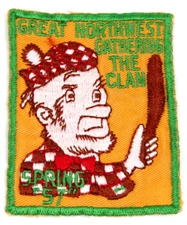 Vintage 1957 Great Northwest Gathering the Clan Milwaukee County Council Patch