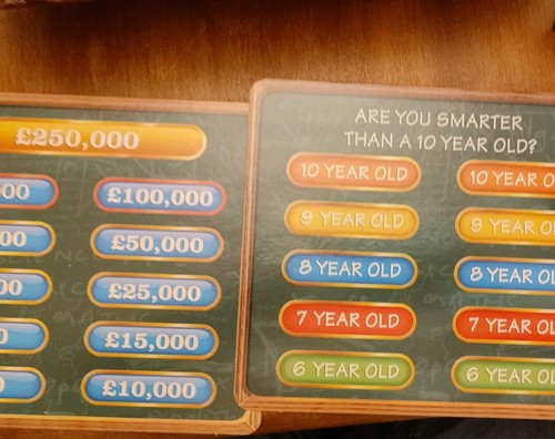 Are You Smarter Than A 10 Year Old? Family Board Game By Parker - Picture 5 of 7