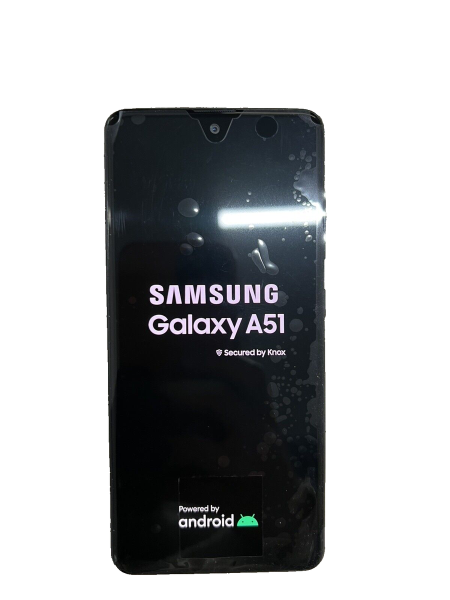 SAMSUNG - 中古 Samsung Galaxy A51 SM-A515F/DSN Black Samsung Galaxy A51 6.5