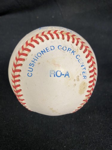 Rawlings Official American League MLB Baseball Gene Budig used FREE SHIPPING - Picture 3 of 13