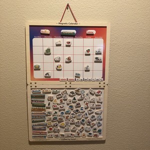 melissa and doug my monthly magnetic calendar