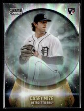 Casey Mize RC - 2021 Topps Stadium Club Chrome Crystal Ball Rookie #CB-5 Tigers