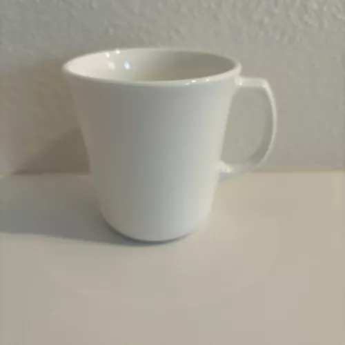 Corning USA Vintage M' Wave OK White Coffee Tea Cup Mug D-Handle