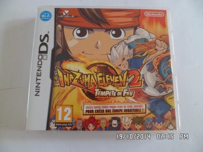Nintendo Ds Game Inazuma Eleven 2 Storms Of Fire G58 Ebay
