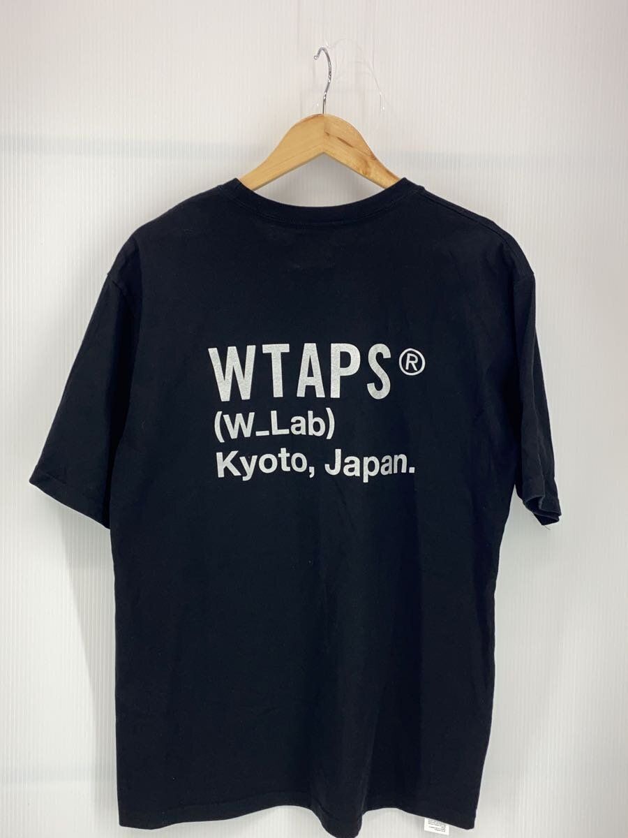 関税送料込【Neighborhood】ロゴプリントTシャツ NEIGHBORHOOD T SHIRT L COTTON Black BACK FRONT DESIGN PRINT
