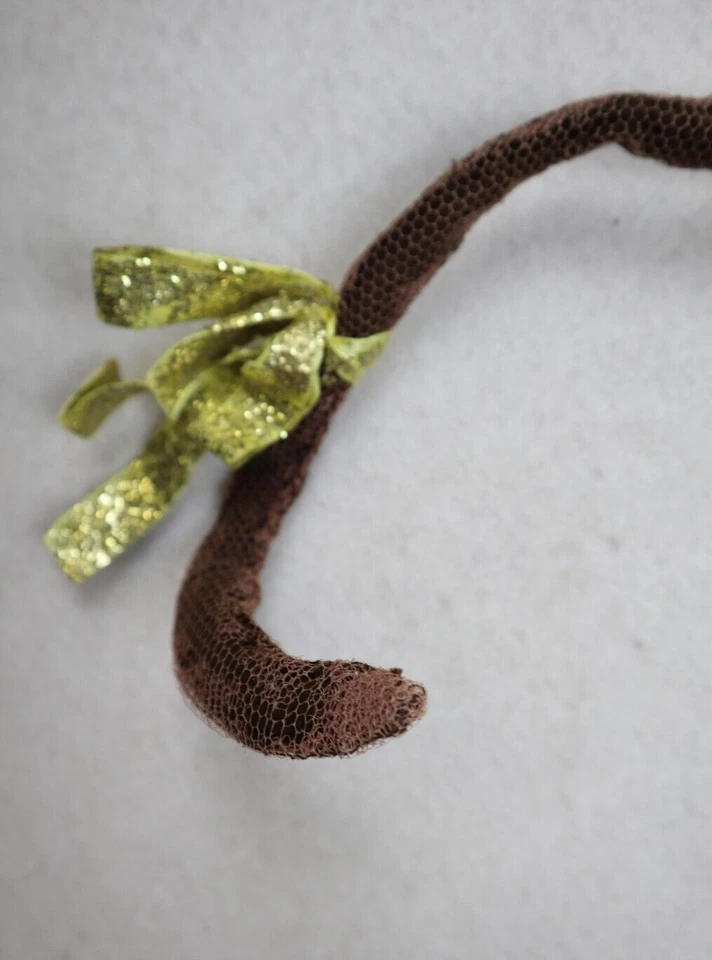 ВИНТАЖНЫЙ 1960-х 60-х ручной работы коричневый обезьяна танцевальный костюм - девочек - Изображение 3 из 4