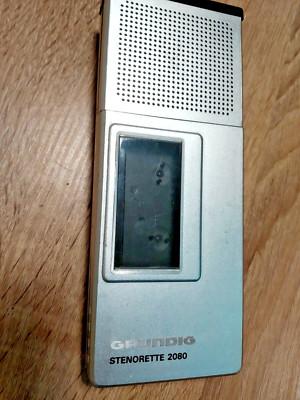 Grundig stenorette 2060. Talk-Book Tonbandgerät Diktiergerät