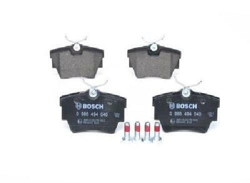 Bosch Brake Pad Set Disc Brake 0 986 494 040 for Fiat Nissan Opel