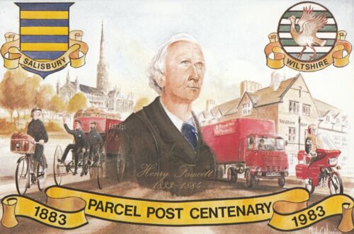 (49659*) Postcard Bath SWPR20 Parcel Post Centenary 1983 - Picture 1 of 1
